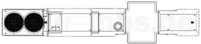 PIKO ET97786-01 - H0 - Gehäuse dekoriert (mit Leuchtstab)